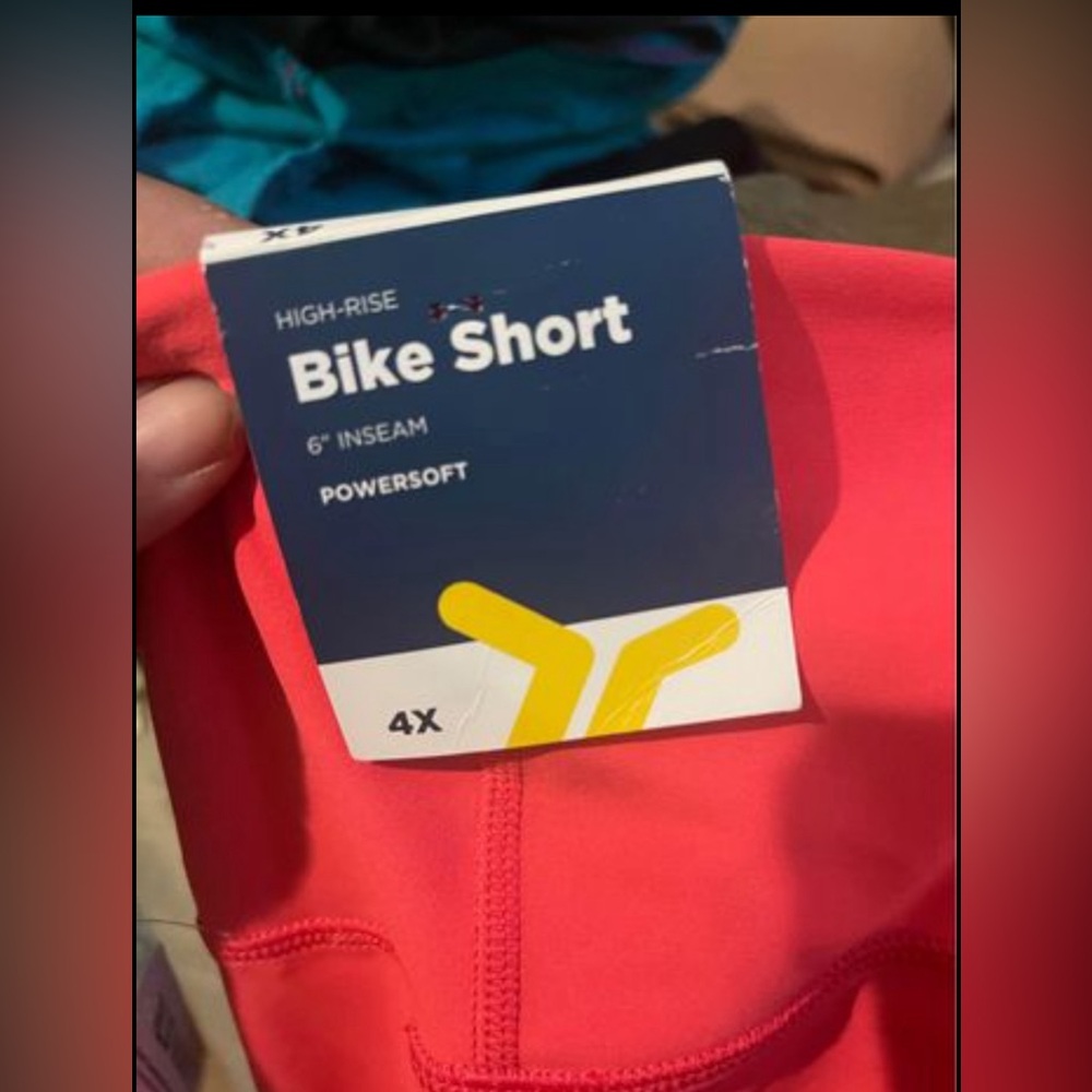 Old Navy Bike Shorts 4X Salmon Color - Picture 6 of 6